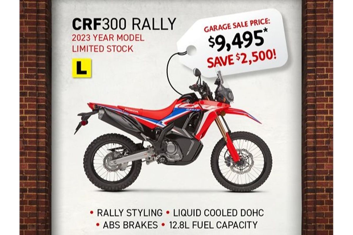 2023 Honda CRF300 RALLY