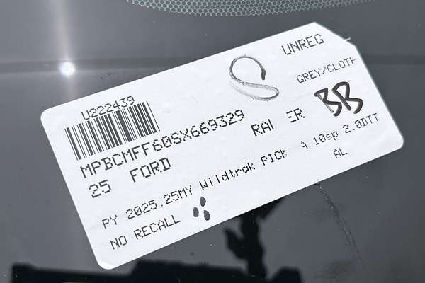 2025 Ford Ranger Wildtrak 4X4 2.0L thumb-23