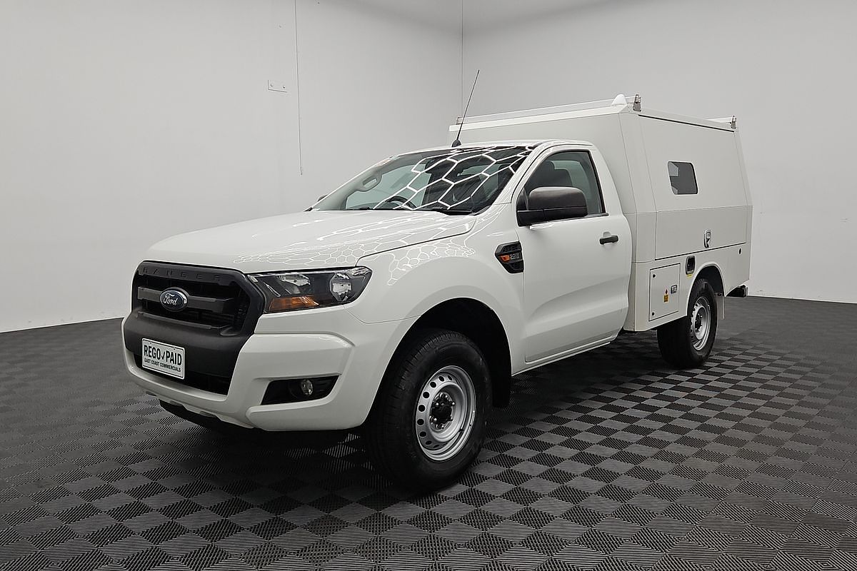 2017 Ford Ranger XL Hi-Rider PX MkII Rear Wheel Drive 2.2L