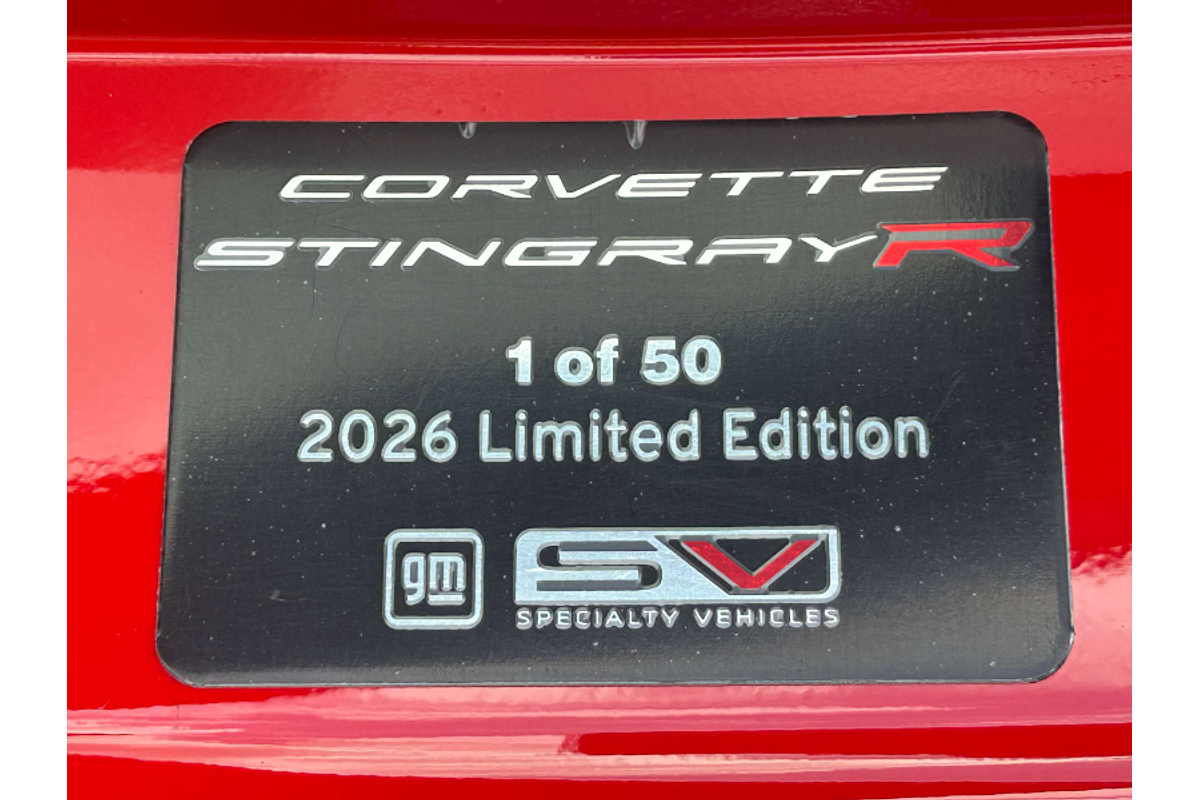 2026 Chevrolet Corvette Stingray 3LT R C8