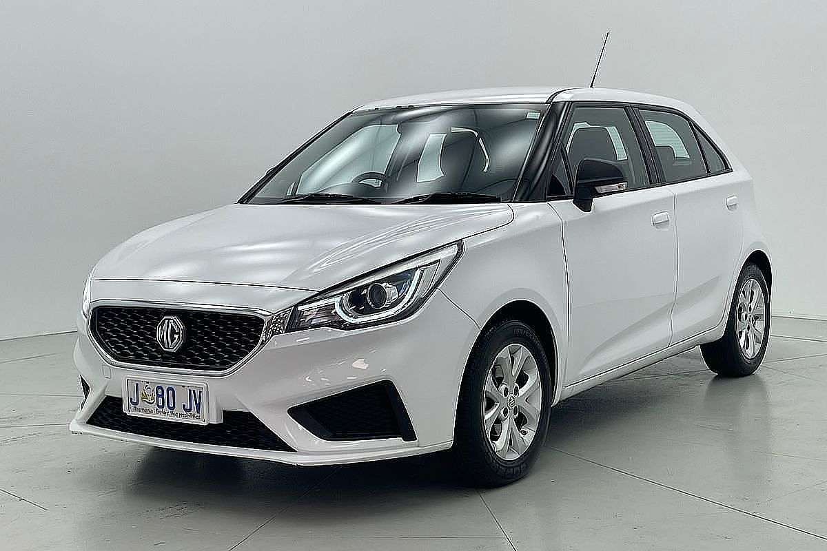 2020 M.G. MG3 AUTO S LIMITED EDITION (WHITE) 4 SP AUTOMATIC 5D HATCHBACK 4CYL