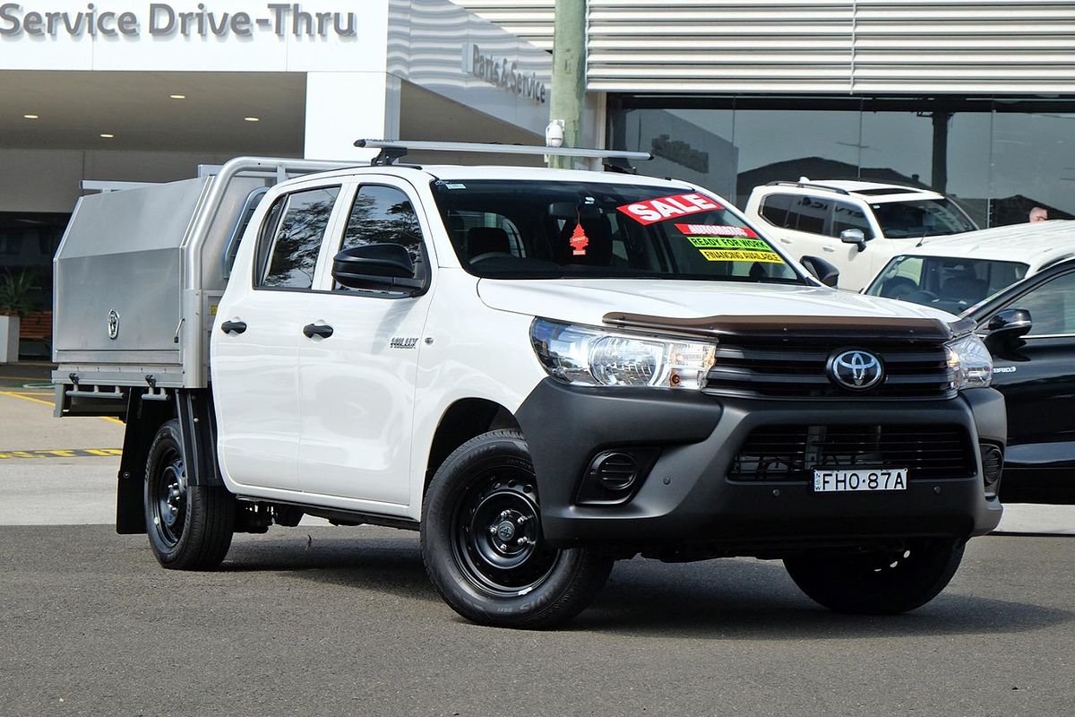 2024 Toyota Hilux Workmate TGN121R Rear Wheel Drive