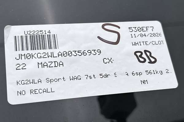 2022 Mazda CX-8 Sport KG Series thumb-23