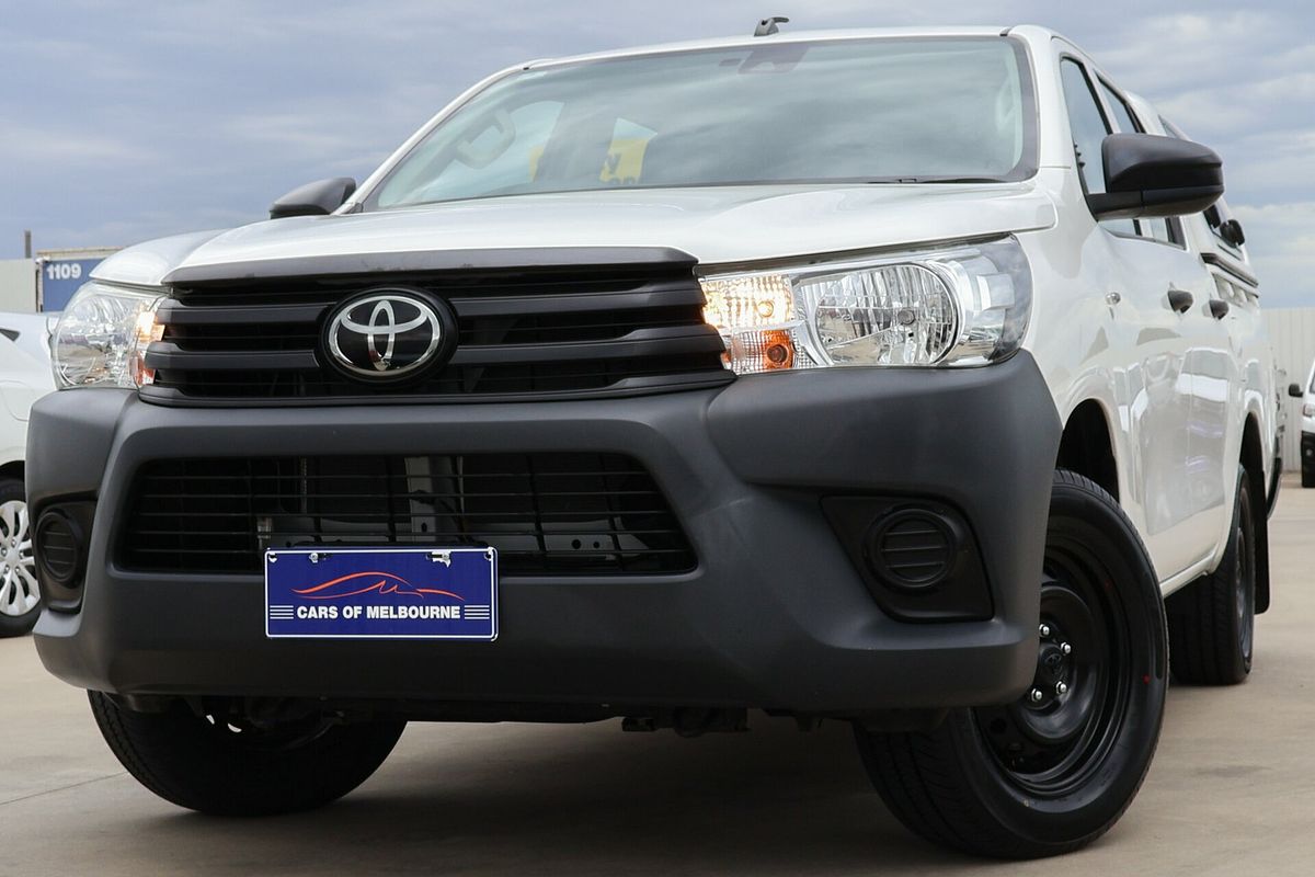 2020 Toyota Hilux Workmate TGN121R Rear Wheel Drive