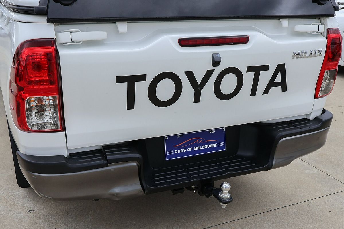 2020 Toyota Hilux Workmate TGN121R Rear Wheel Drive