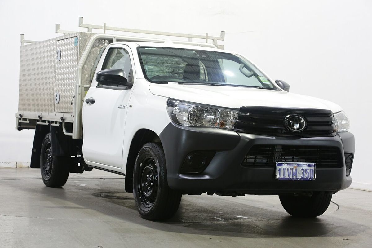 2022 Toyota Hilux Workmate TGN121R Rear Wheel Drive
