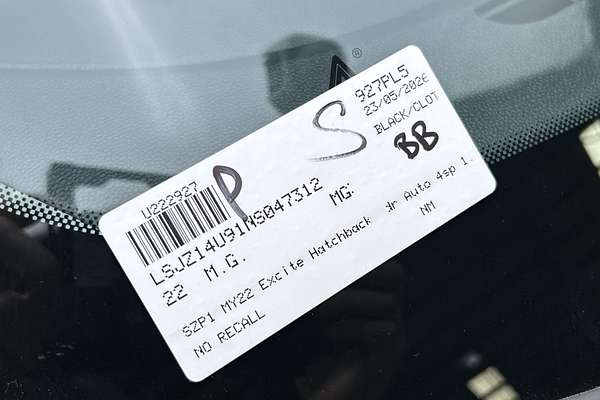 2022 MG MG3 Excite thumb-23