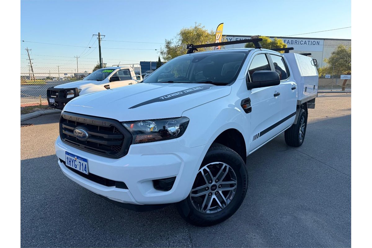 2020 Ford Ranger XL Hi-Rider PX MkIII Rear Wheel Drive 2.2L