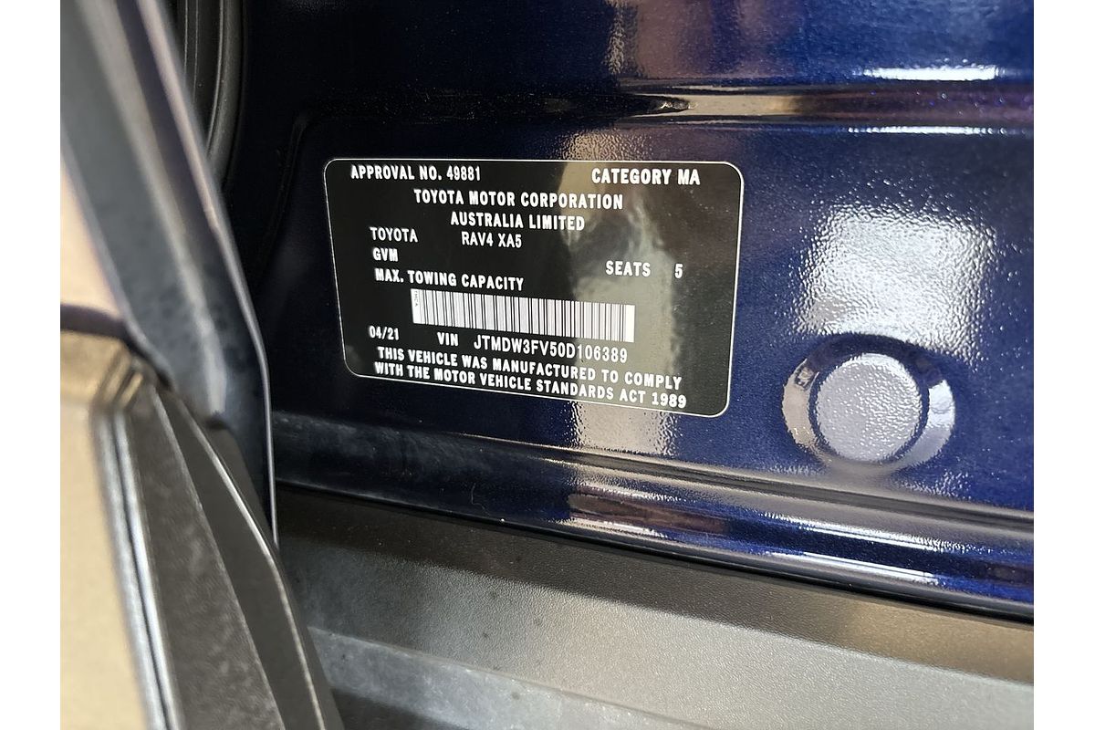 2021 Toyota RAV4 Cruiser AXAH54R