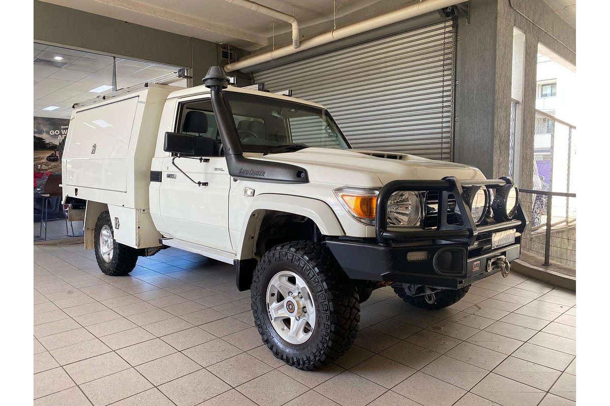 LANDCRUISER 79 SERIES VDJ79R GXL 4.5L DTV8 TURBO CDI 5 SP MANUAL C/CHAS 