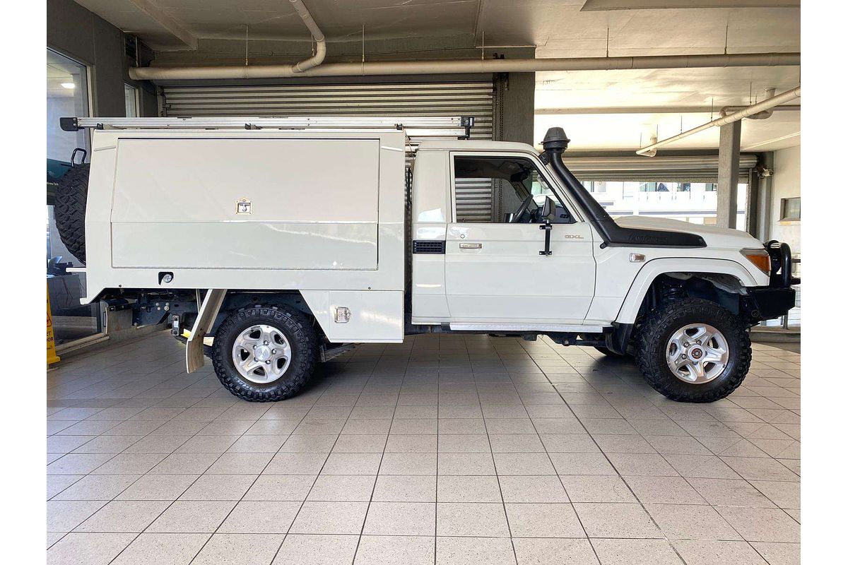 LANDCRUISER 79 SERIES VDJ79R GXL 4.5L DTV8 TURBO CDI 5 SP MANUAL C/CHAS