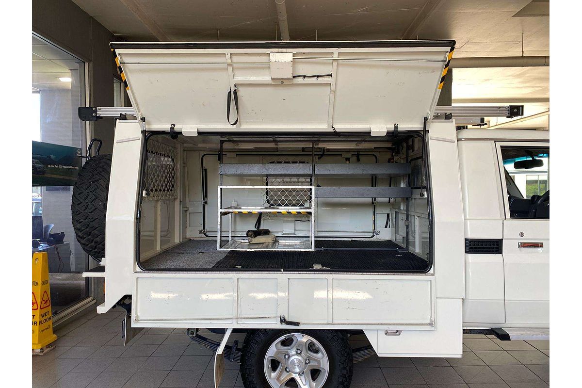 LANDCRUISER 79 SERIES VDJ79R GXL 4.5L DTV8 TURBO CDI 5 SP MANUAL C/CHAS