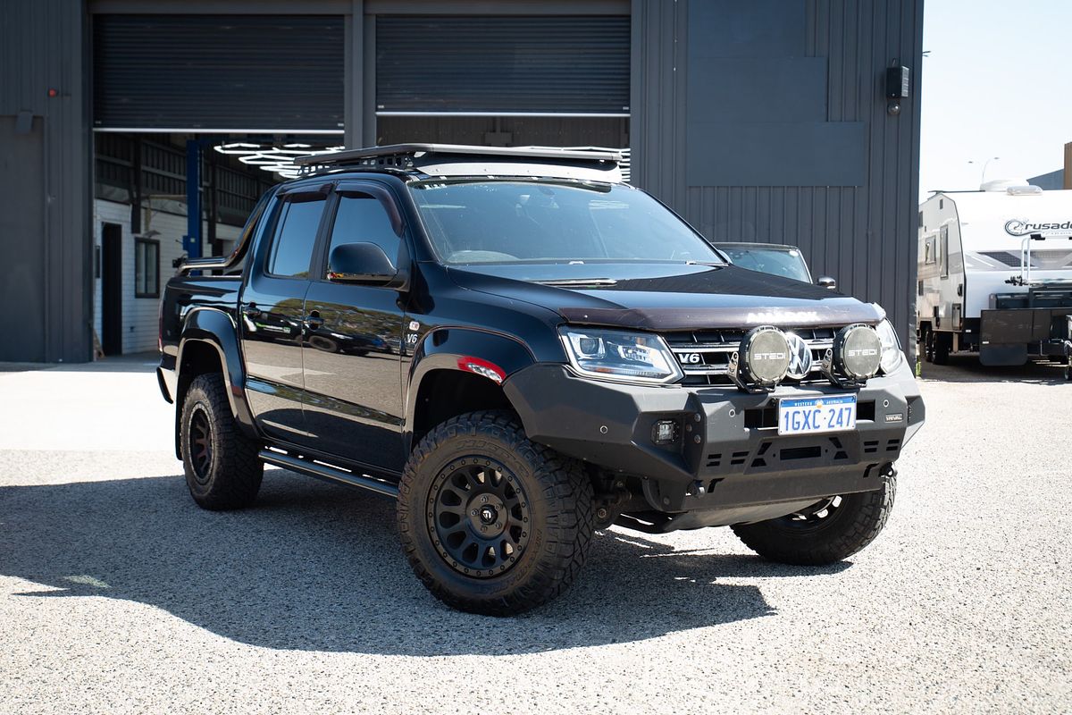 2019 Volkswagen Amarok TDI580 Highline Black 2H 4X4