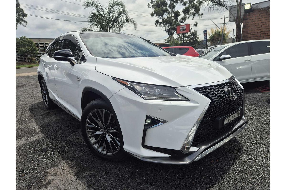 2017 Lexus RX F SPORT GGL25R MY17