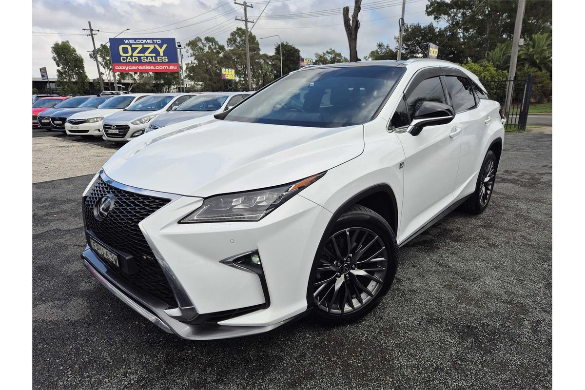 2017 Lexus RX F SPORT GGL25R MY17