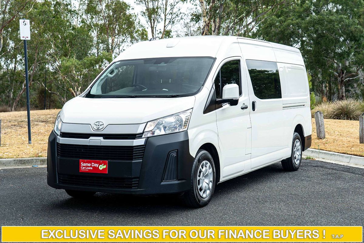2021 Toyota Hiace GDH320R ELWB High Roof