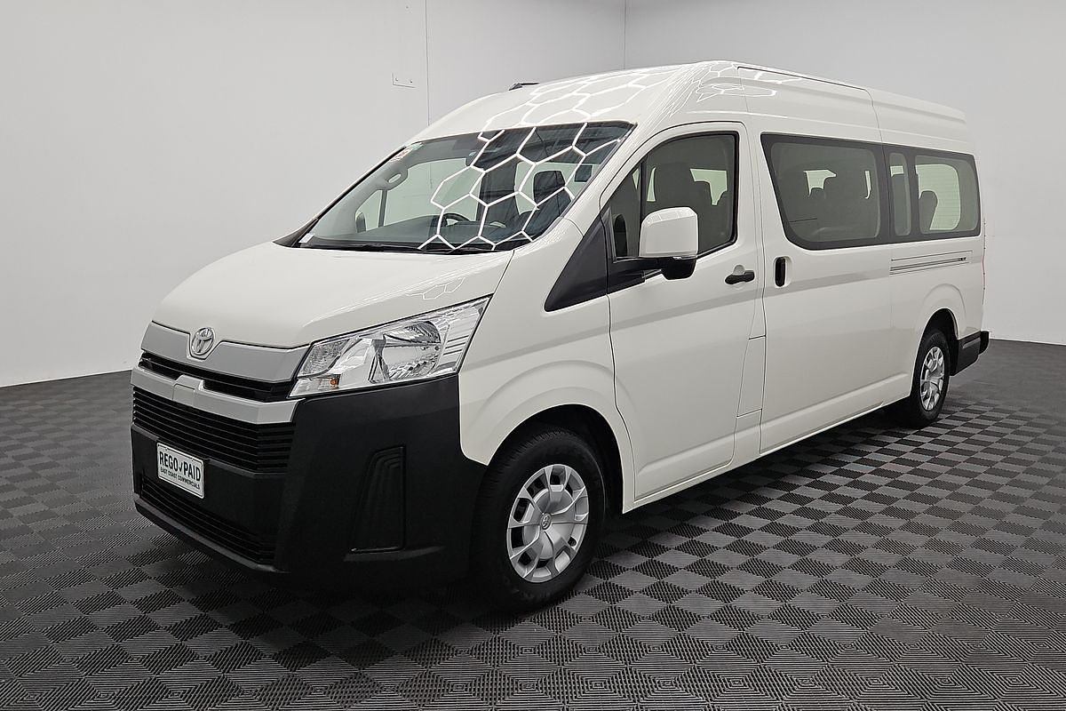2019 Toyota Hiace Commuter GDH322R ELWB High Roof