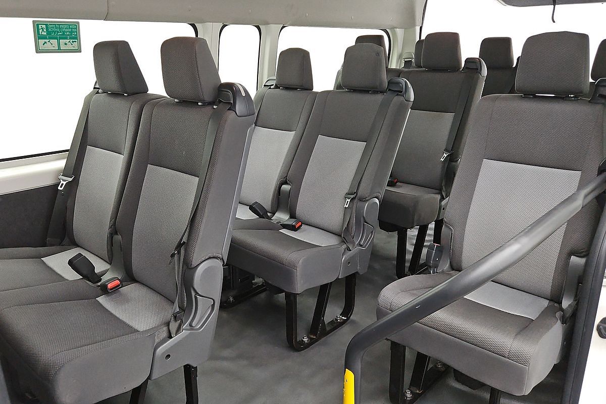 2019 Toyota Hiace Commuter GDH322R ELWB High Roof