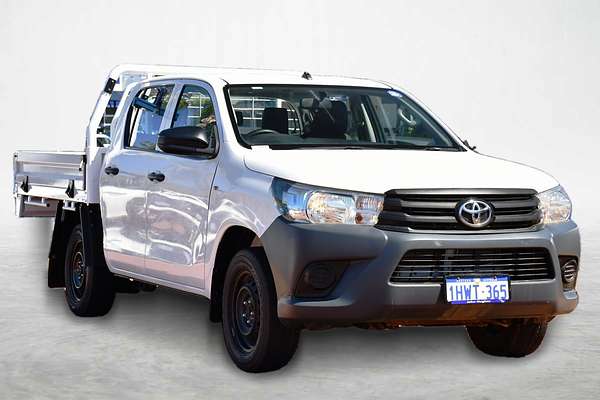 2018 Toyota Hilux Workmate GUN122R Rear Wheel Drive
