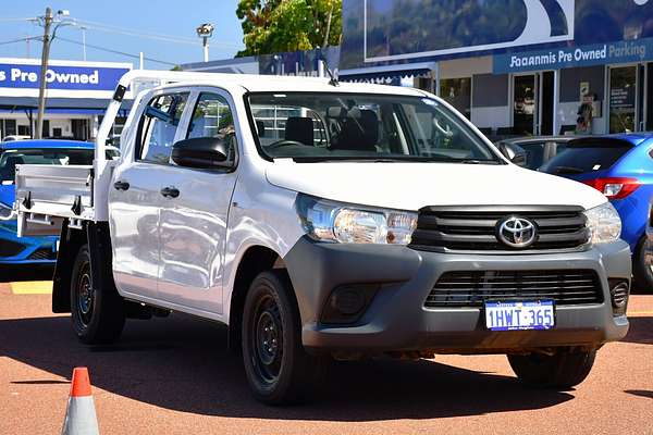2018 Toyota Hilux Workmate GUN122R Rear Wheel Drive