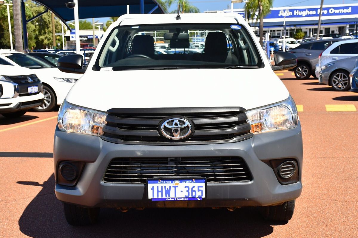 2018 Toyota Hilux Workmate GUN122R Rear Wheel Drive