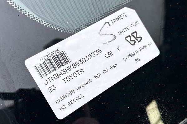 2023 Toyota Camry Ascent AXVH70R thumb-23