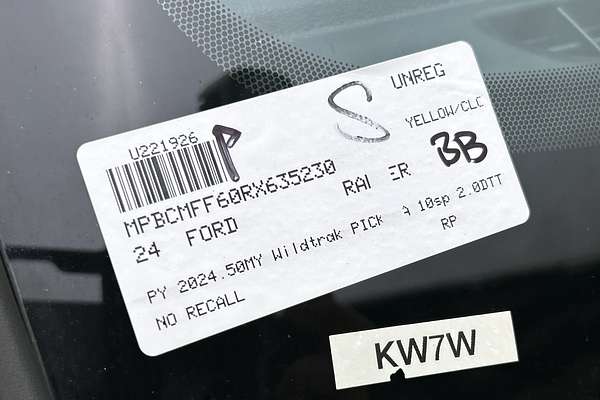 2024 Ford Ranger Wildtrak 4X4 2.0L thumb-23