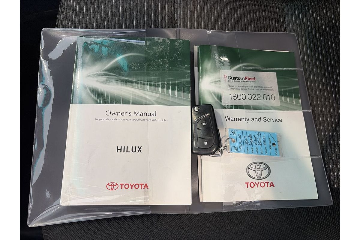 2017 Toyota Hilux Workmate TGN121R Rear Wheel Drive