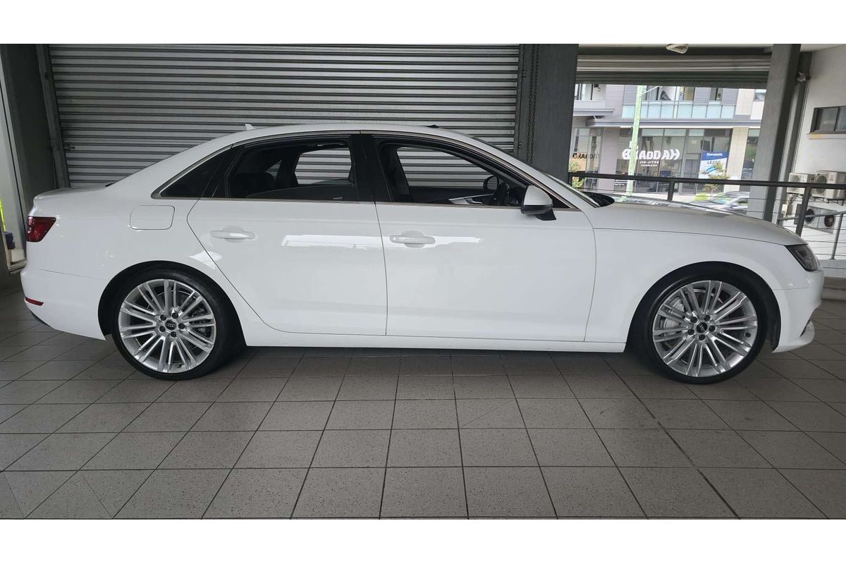 A4 F4 (B9) 2.0 TFSI S TRONIC SPORT 2.0L T4 TURBO DIRECT F/INJ 7 SP AUTO DUAL CLUTCH 4D SEDAN 