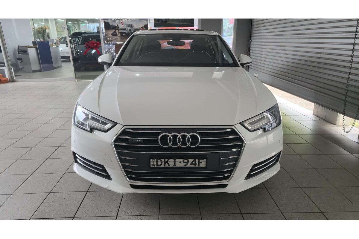 A4 F4 (B9) 2.0 TFSI S TRONIC SPORT 2.0L T4 TURBO DIRECT F/INJ 7 SP AUTO DUAL CLUTCH 4D SEDAN 