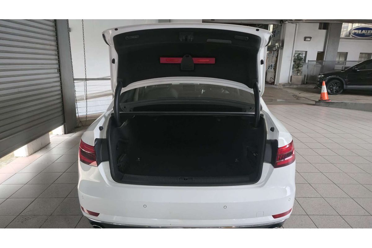 A4 F4 (B9) 2.0 TFSI S TRONIC SPORT 2.0L T4 TURBO DIRECT F/INJ 7 SP AUTO DUAL CLUTCH 4D SEDAN