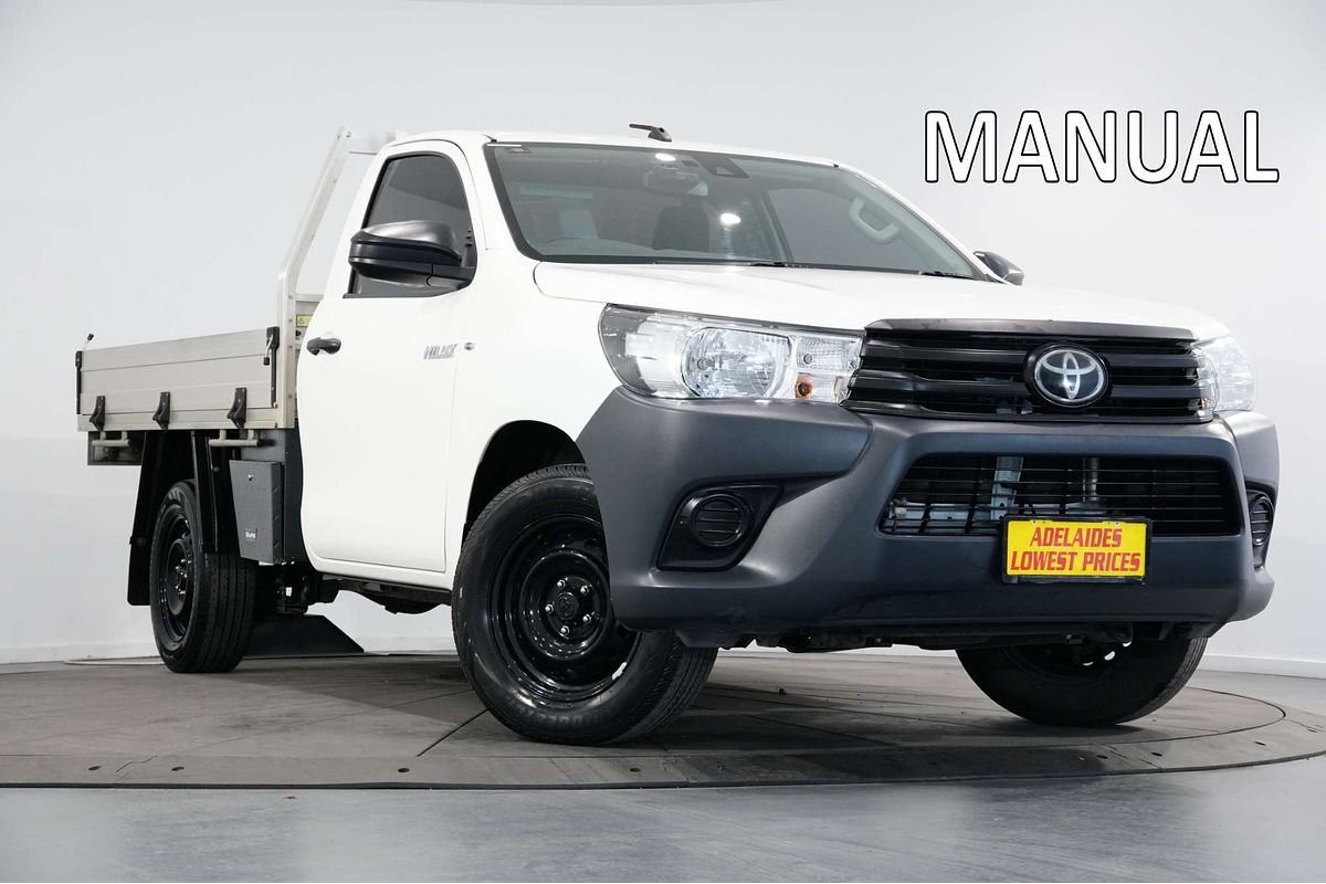 2019 Toyota Hilux Workmate TGN121R Rear Wheel Drive