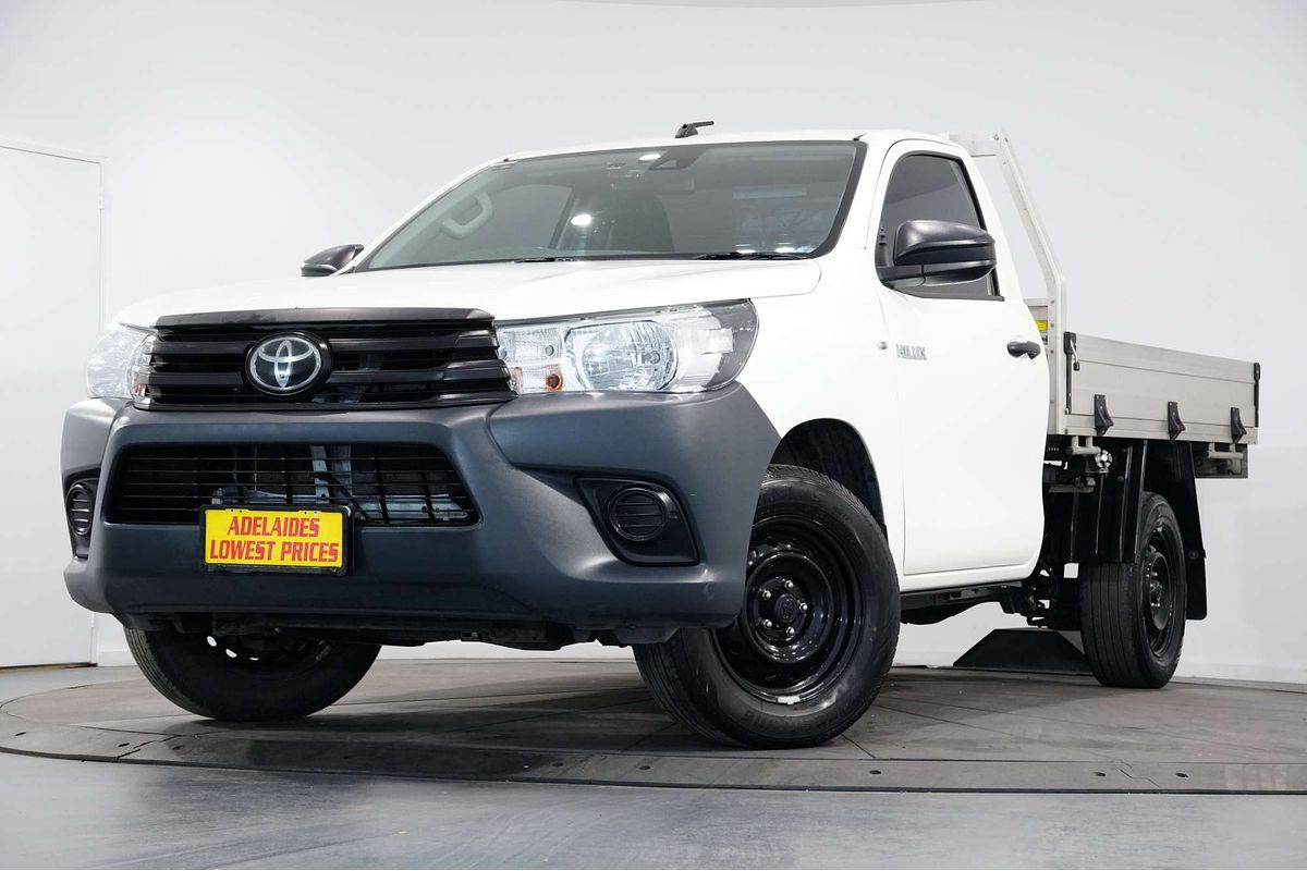 2019 Toyota Hilux Workmate TGN121R Rear Wheel Drive