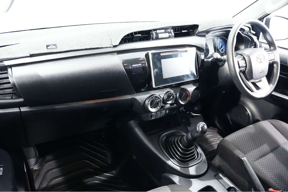 2019 Toyota Hilux Workmate TGN121R Rear Wheel Drive