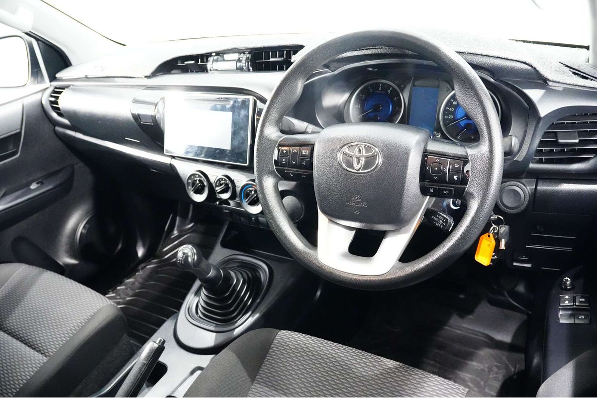 2019 Toyota Hilux Workmate TGN121R Rear Wheel Drive