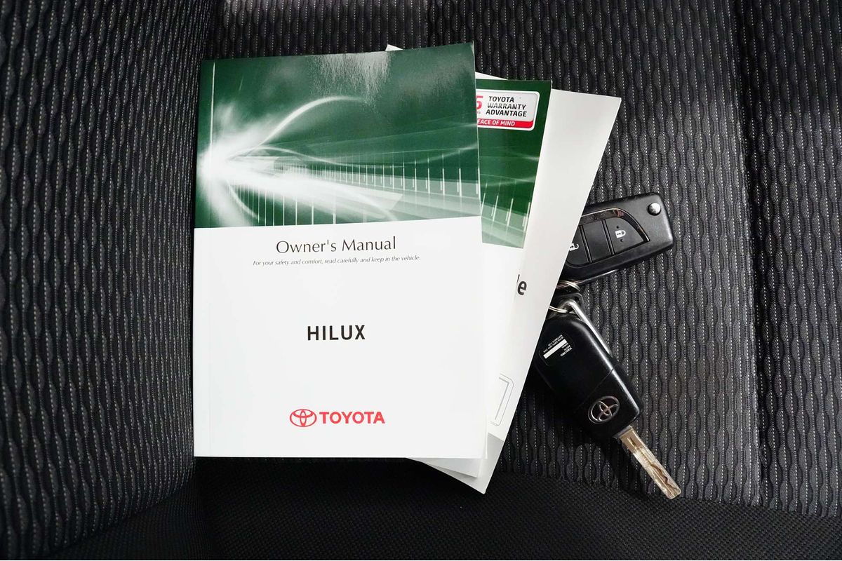 2019 Toyota Hilux Workmate TGN121R Rear Wheel Drive