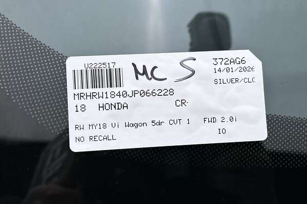 2018 Honda CR-V Vi RW thumb-23