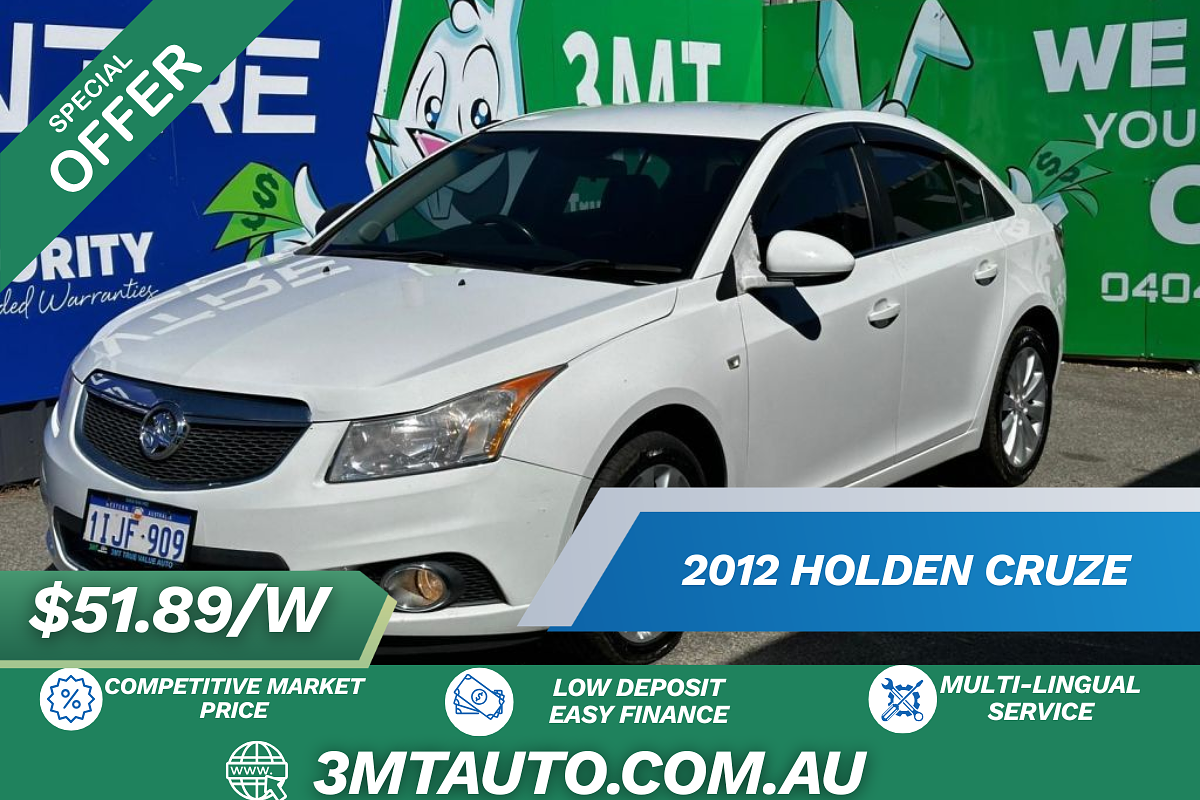 2012 Holden Cruze CDX JH Series II