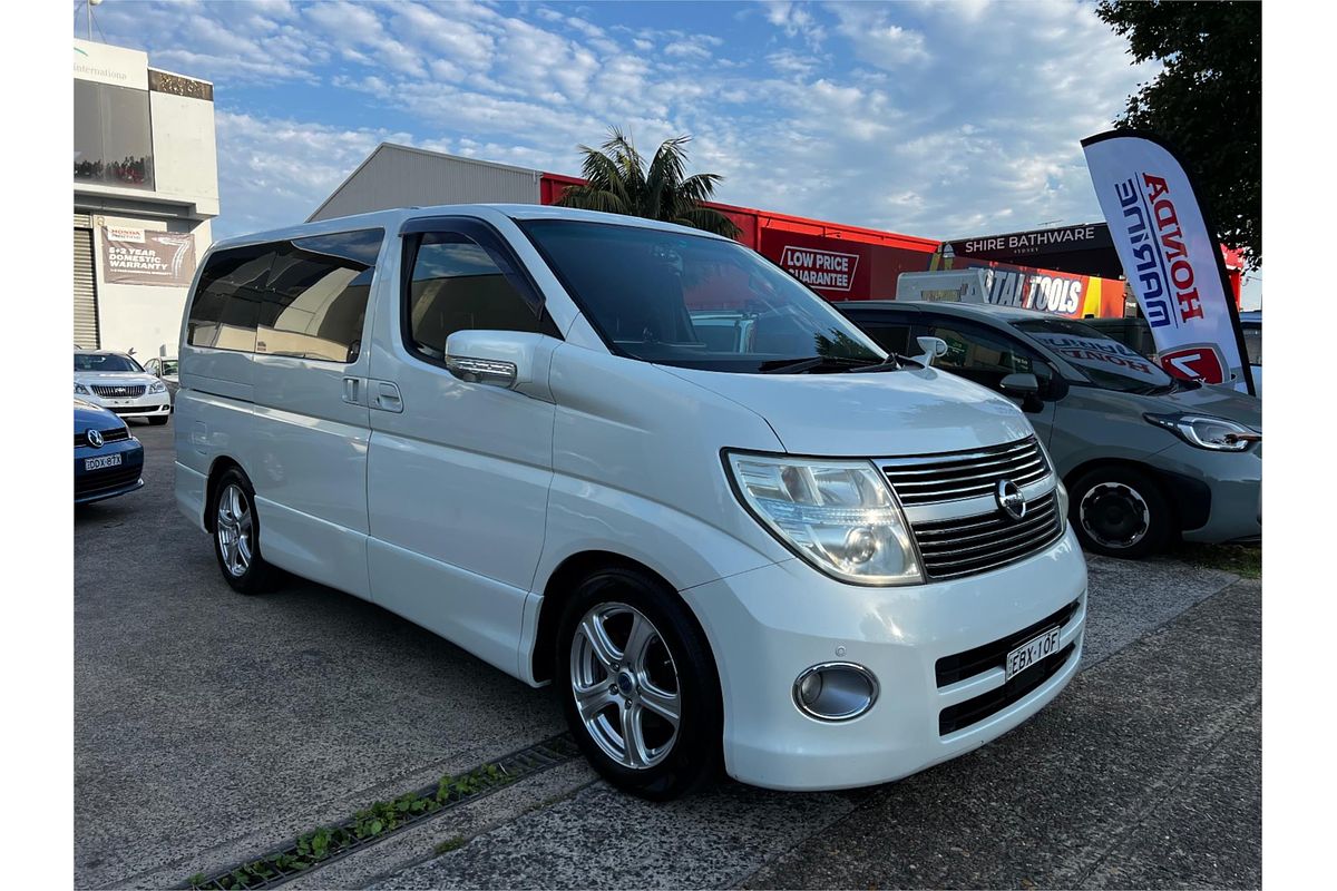 2009 Nissan Elgrand Highwaystar NE51