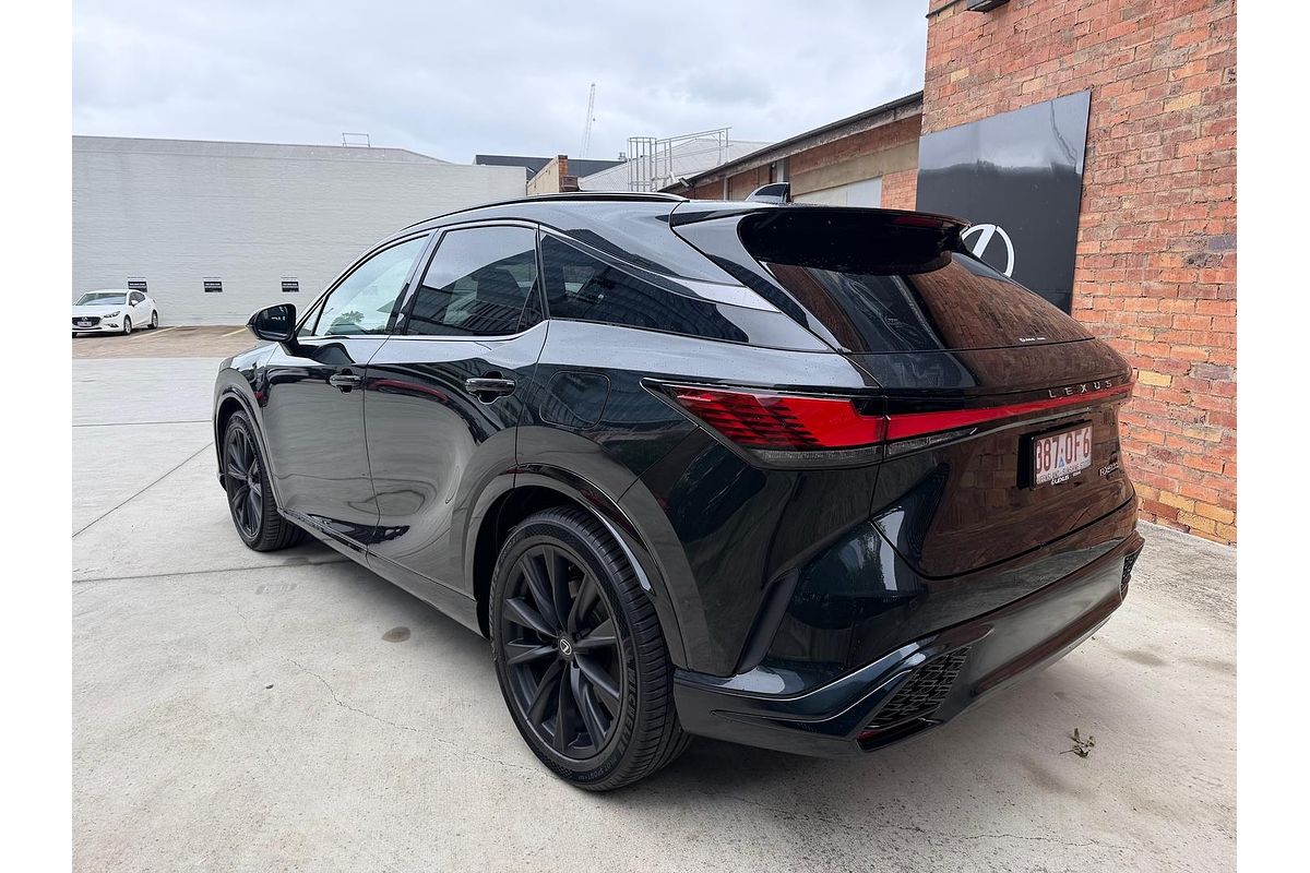 SOLD 2025 Lexus RX RX500h F Sport Performance in Black | Demo SUV