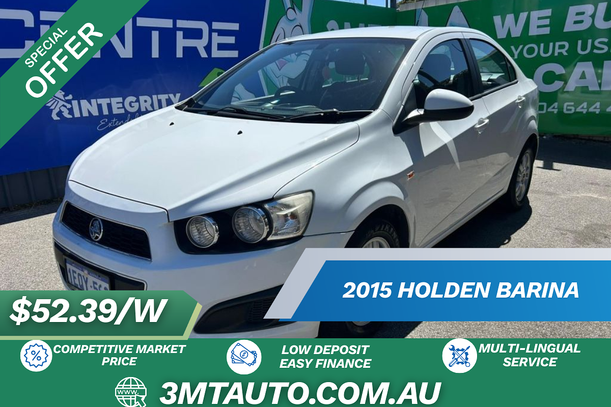 2015 Holden Barina CD TM