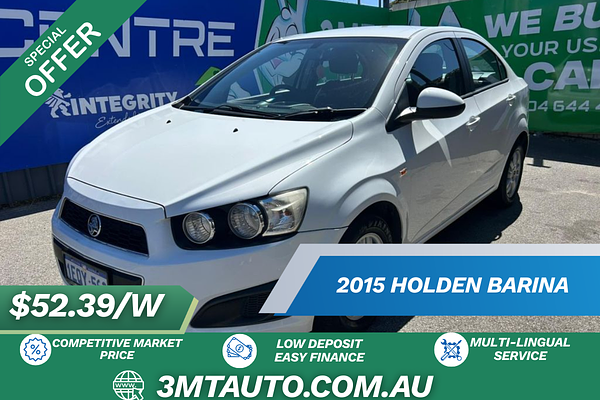 2015 Holden Barina CD TM