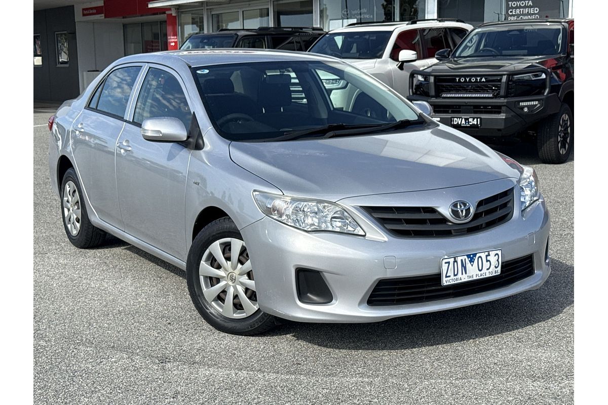 2012 Toyota Corolla Ascent ZRE152R