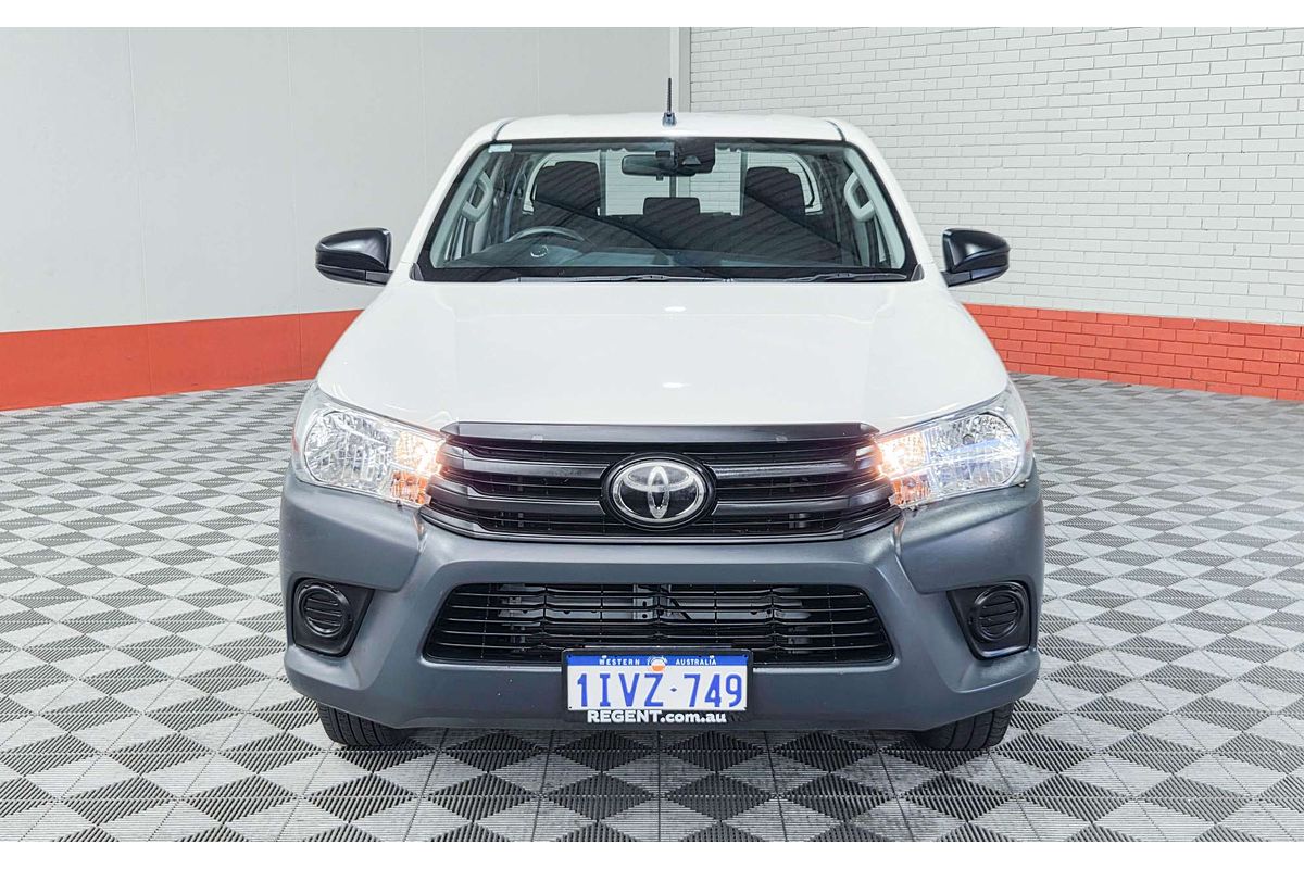 2019 Toyota Hilux Workmate TGN121R Rear Wheel Drive