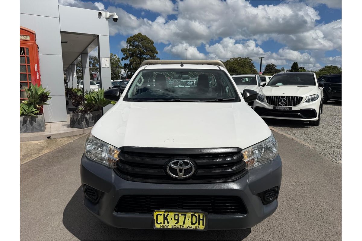 2016 Toyota Hilux Workmate GUN122R Rear Wheel Drive