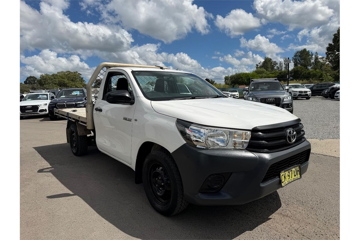 2016 Toyota Hilux Workmate GUN122R Rear Wheel Drive