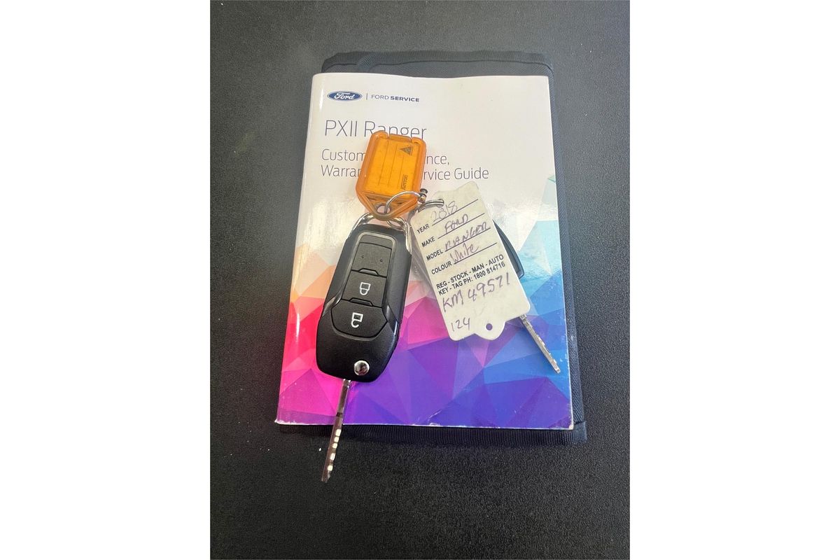 2018 Ford Ranger XL Hi-Rider PX MkII Rear Wheel Drive 2.2L