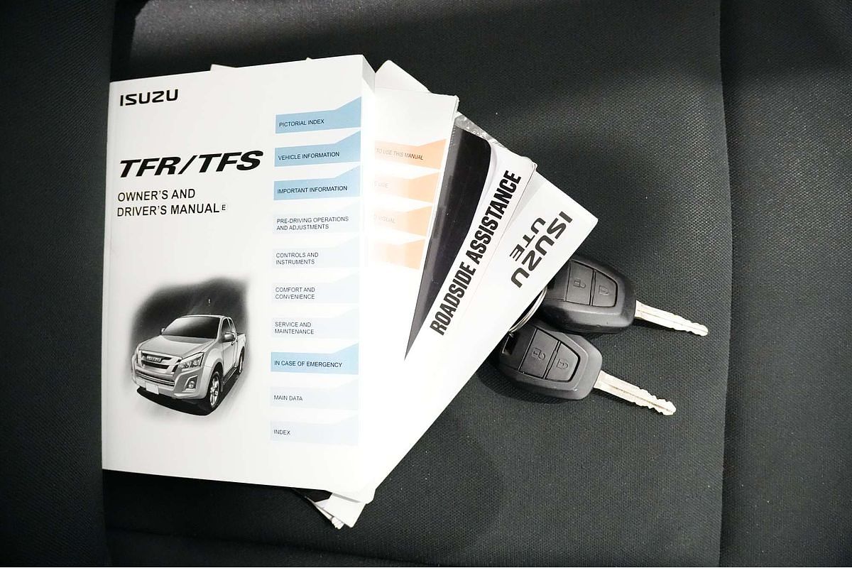 2018 Isuzu D-MAX SX High Ride Rear Wheel Drive