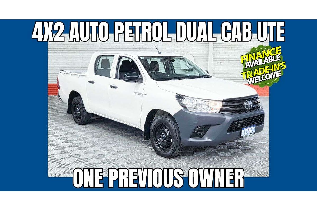2019 Toyota Hilux Workmate TGN121R Rear Wheel Drive