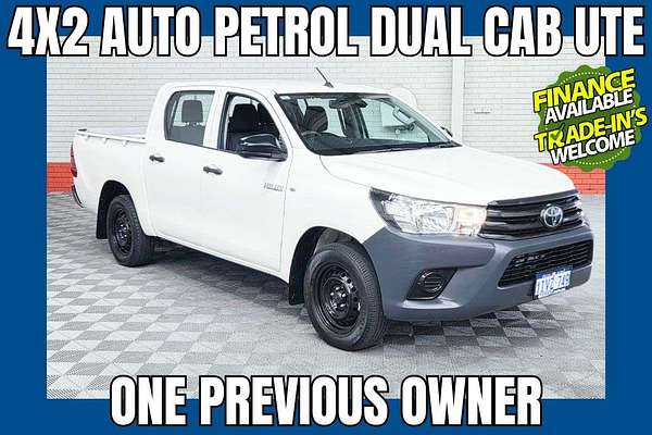 2019 Toyota Hilux Workmate TGN121R Rear Wheel Drive